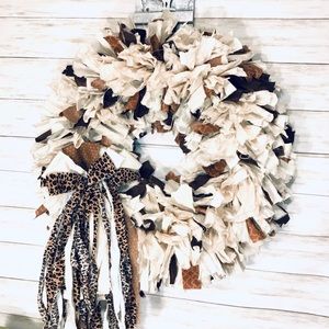 Rag wreath